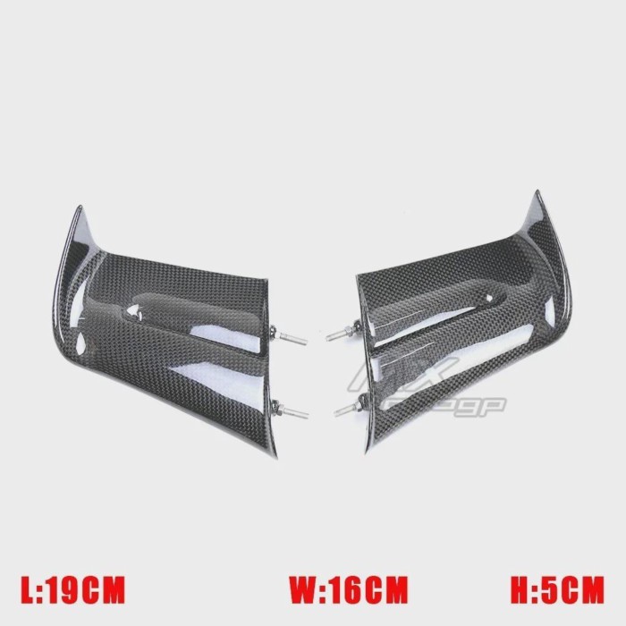 For DUCATI Panigale V4 V4S V4R SP 2022 2023 2024 Carbon Fiber Motorcycle Winglets Aerodynamics Air