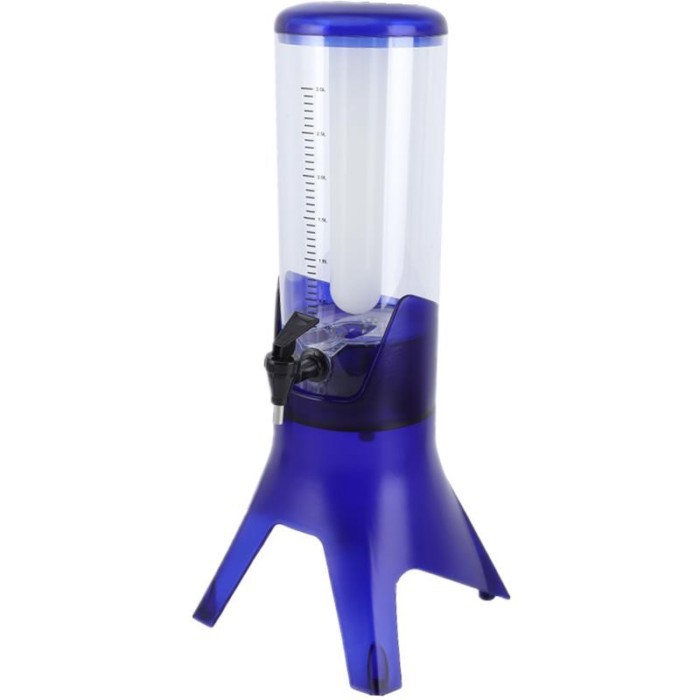 Carlsberg 3-liter Beer Cannon สีเขียวสีฟ้าคอลัมน์เบียร์ KTV ถังน้ําแข็งเบียร์พิเศษสําหรับเบียร์บาร์