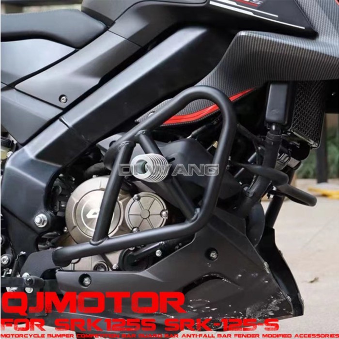 FOR QJMOTOR SRK125S SRK-125-S Motorcycle Bumper Competition Bar Guard Bar Anti-fall Bar Fender Modi