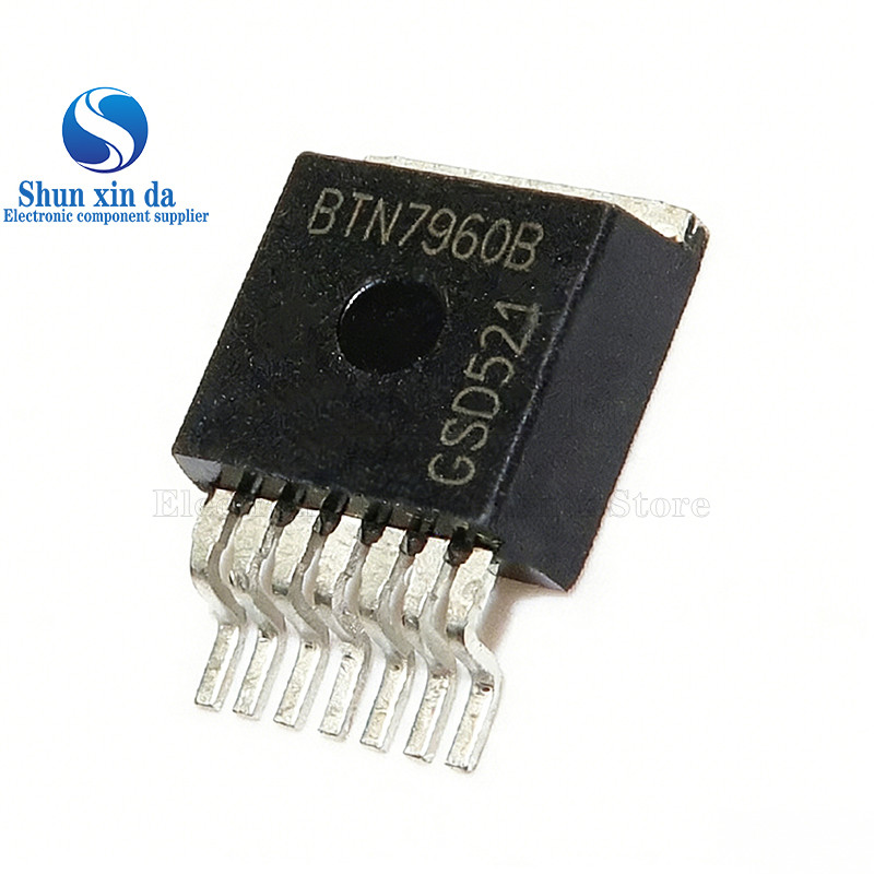 1PCS BTN7960B TO-263-7 BTN7960 BTS7960B TO263-7 ในสต็อกชิป IC