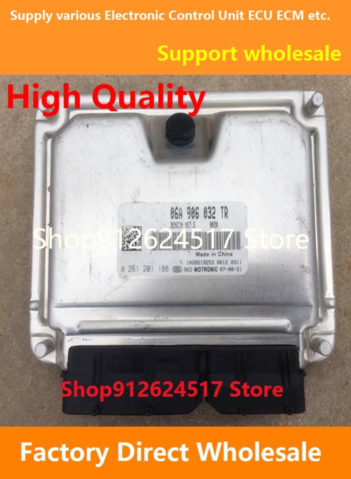 ECU ME7.5 06A906032TR 0261201188/06A906032TQ 0261201187/06A906032LE 0261207747 Engine Computer Boar