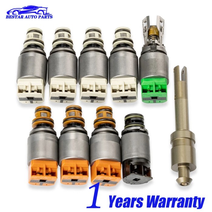 Original 10 Pcs 8HP-45 8HP45 8HP70 Gearbox Valve Body Solenoid For Jaguar Land Rover Audi Q7 BMW X1