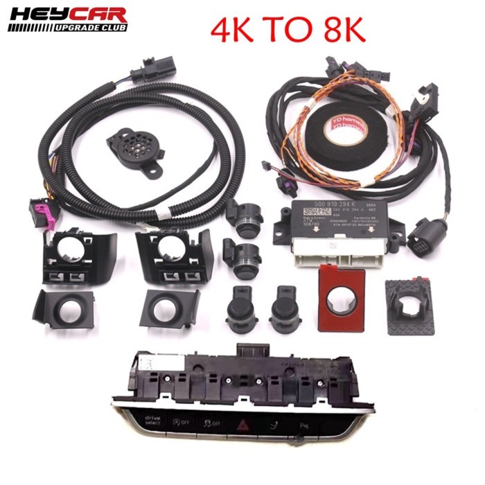 Front Parking Sensor Set Front PDC 4K TO 8K OPS &  4K TO PLA 2.0  For AUDI NEW TT