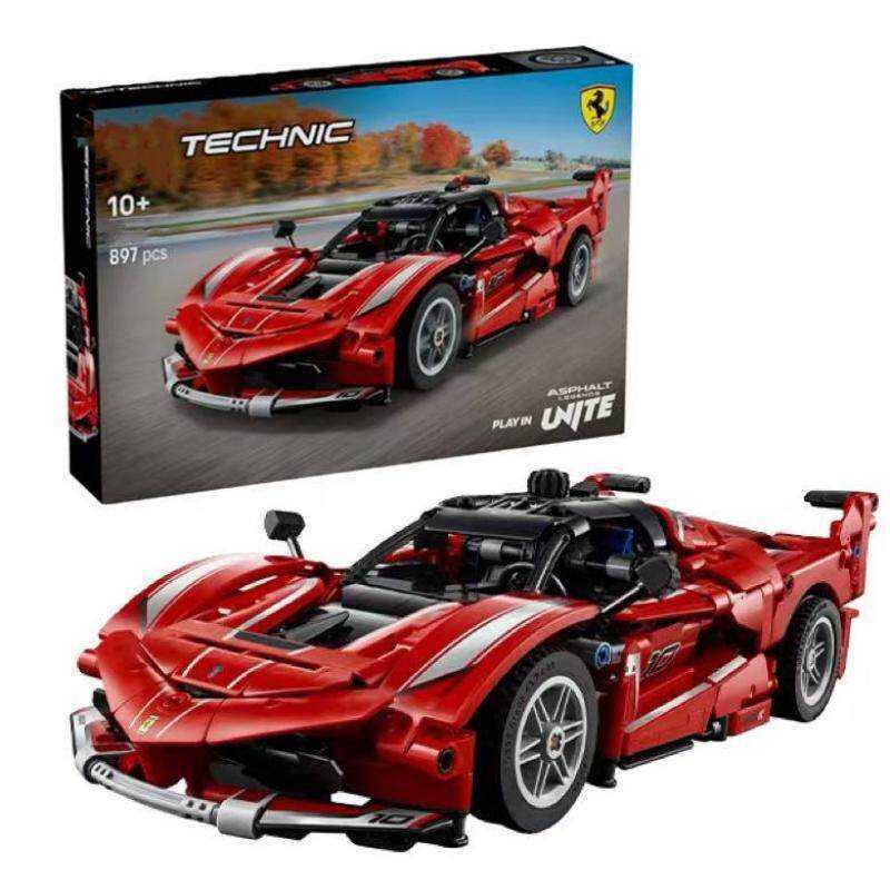 Lego 42212 ชุดกลเทคโนโลยี Ferrari FXX-K รถแข่งประกอบของเล่นบล็อกตัวต่อ
