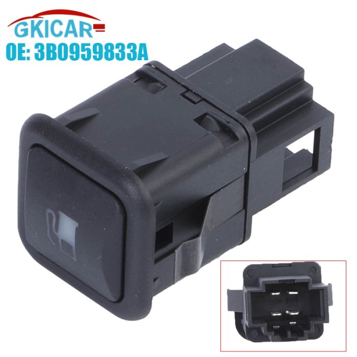 3B0959833A 6 Pins Fuel Tank Cover Switch Release Button For VW Golf 4 IV (1J1) 1.4 16V Volkswagen B