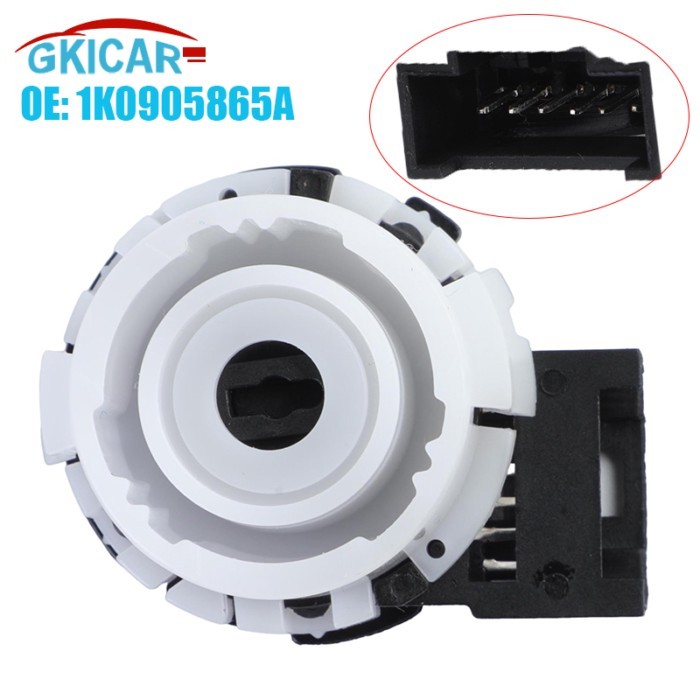 1K0905865A Ignition Switch 1K0905849B 1K0905865 For Audi A3 TT R8 For VW Golf GTI Jetta MK6 Caddy T