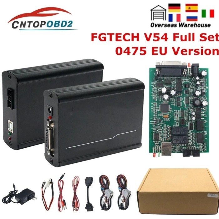 Fg-tech V54 0475 4 Master Full Chip Support BDM Full Functions for KESS KTAG fg-tech V54 ECU Chip T
