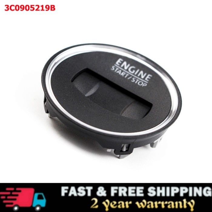 Engine Start Stop Switch Cap Ignition Start Switch Trim Cover For VW PASSAT 06-15 CC 12-16 PASSAT C