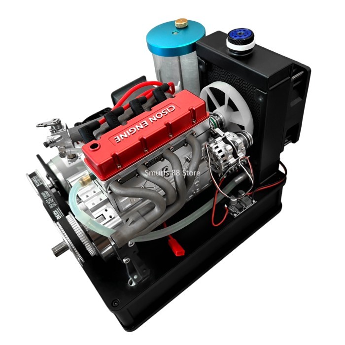 CISON 17.5CC Inline Four-stroke Gasoline Engine Model Metal L4-175 4 Cylinder Water-cooled Engine M