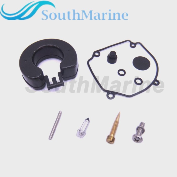 Boat Motor 84475M Carburetor Repair Kit for Mercury Quicksilver  40HP,  18-7291 Outboard Engine