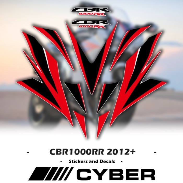 Motorcycle Fairing Shell Sticker Decal Custom OEM Copy For Honda CBR1000RR CBR 1000RR 2012 2013 201