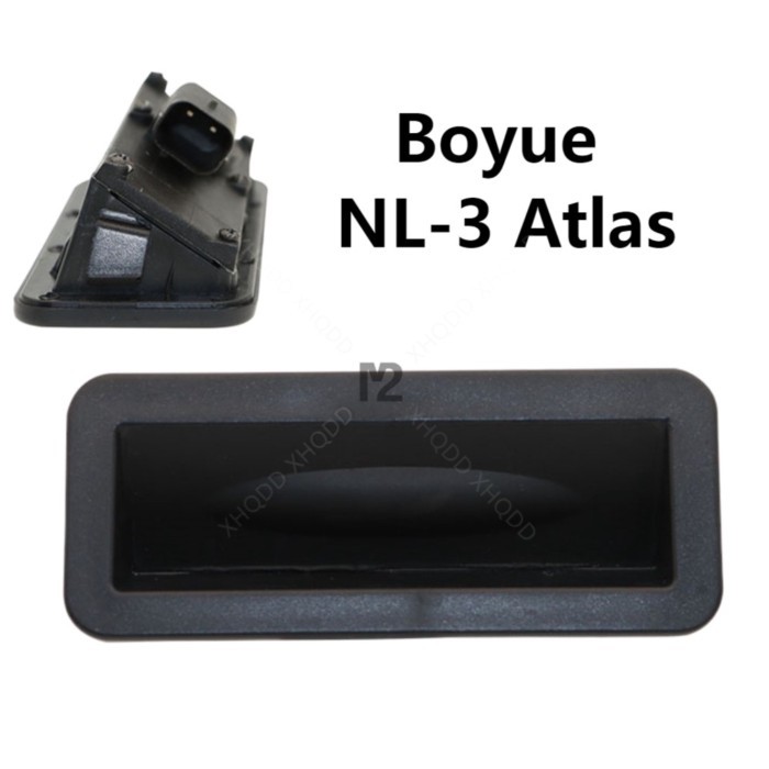 Tailgate Outside Handle For Geely Boyue NL-3 Atlas NL3 Rear Trunk Lock Boot Release Switch Trunk Sw
