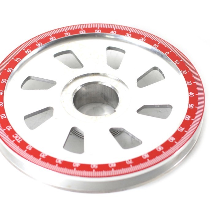 SherryBerg  New Red Color for Empi 9114 for Vw Beetle Bug Aluminum Crankshaft Stock Size Pulley W/H