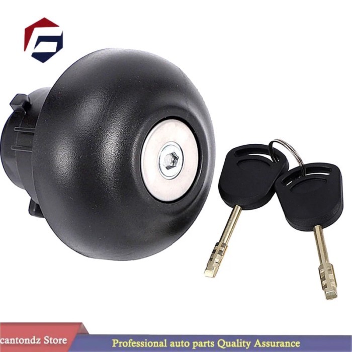 1715043 9C119K163AA For Ford Transit Mk7 Anti Theft Diesel Fuel Tank Filler Cap Cover Lock With 2 K