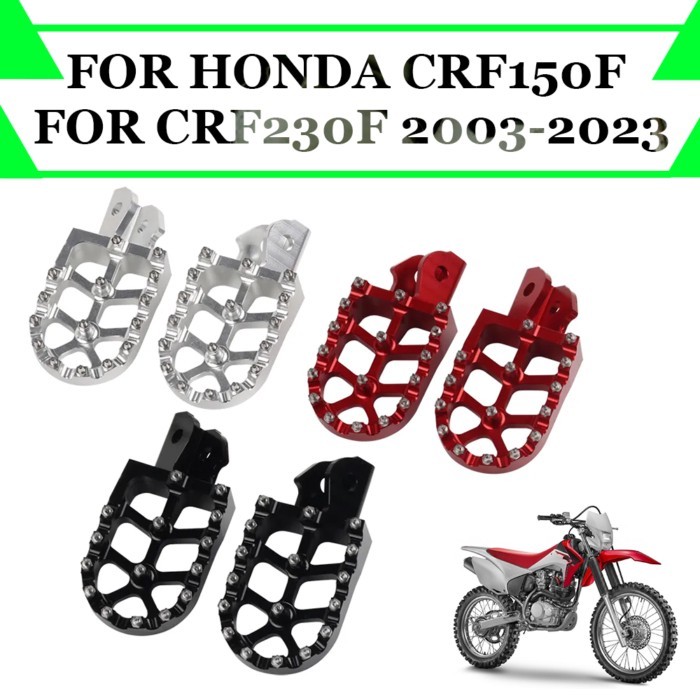 For HONDA CRF150F CRF230F CRF 150 230 F CRF 150F 230F CRF150 F CRF230 F Accessories Footpegs Foot R