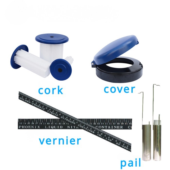30mm-216mm Lock Cover Liquid Nitrogen Tank Accessories Protective Lid Dewar Flasks Preventing Damag