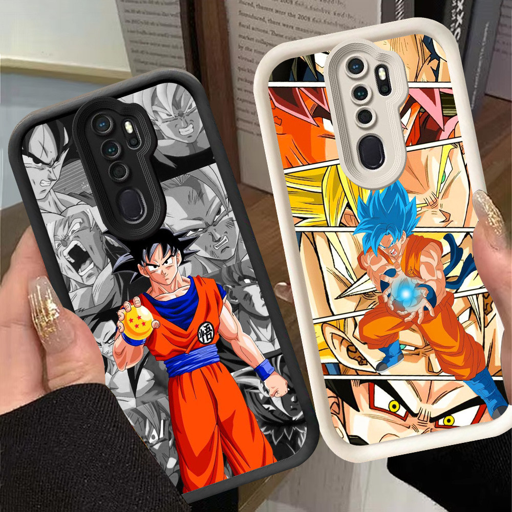 G-42 Dragon Ball Casing สําหรับ OPPO A9 A5 2020 F11 Reno 2F 2Z Pro สีดําและสีขาว