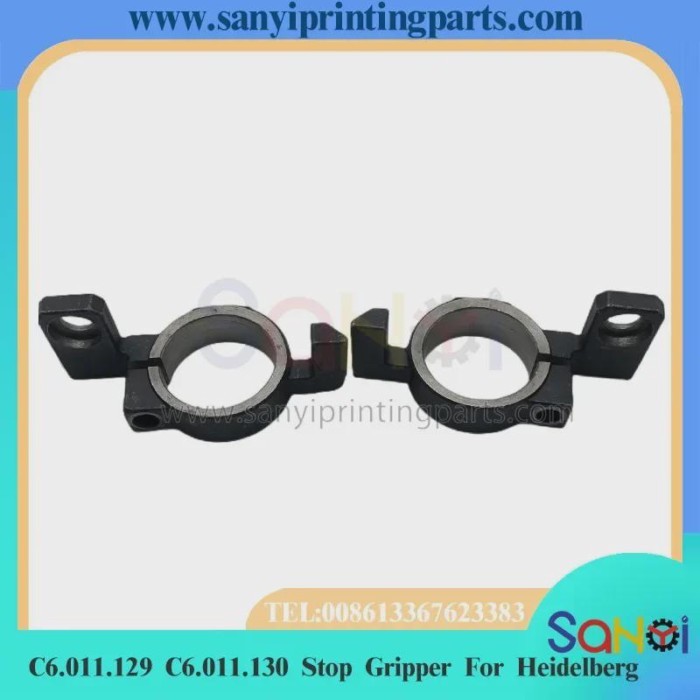 1 Pair Heidelberg Stop Gripper C6.011.129  C6.011.130 For CD102 SM102 XL105 Printing Machine Parts