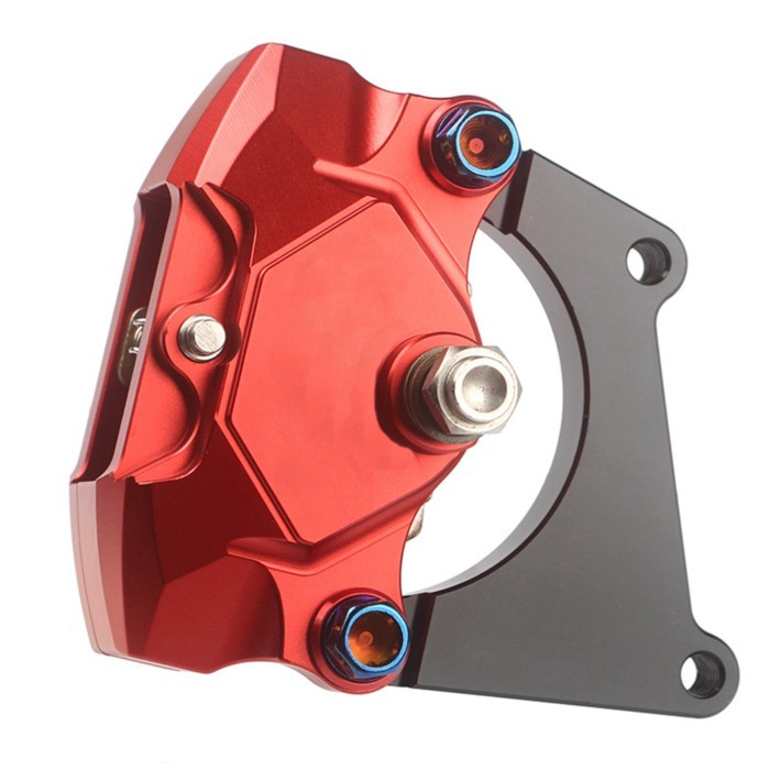 Motorcycle 84mm Axial Rear Brake Caliper Bracket Adapter For Adelin RPM Caliper With 220mm Brake di