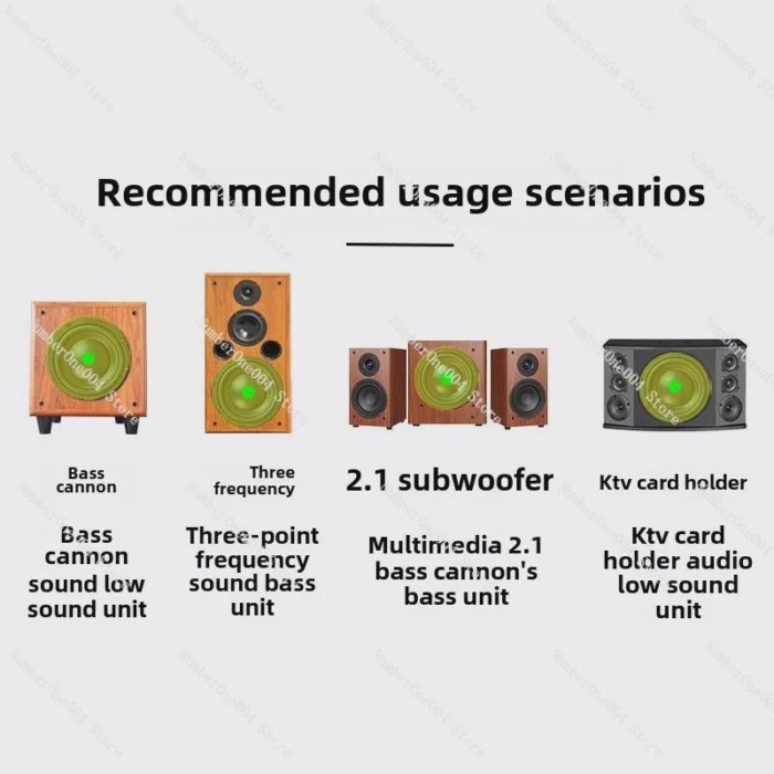 Guan Yin Fever 8 Inch Overweight Subwoofer Home Theater Subwoofer Speaker Unit Upgrade Hifi