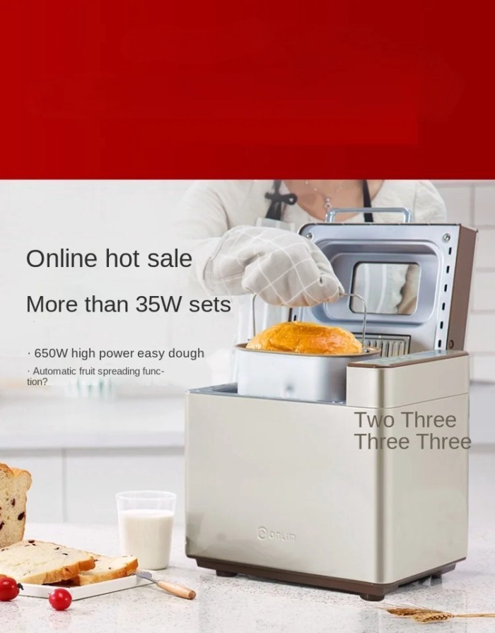 New bread machine household fully automatic cake and dough fermented steamed bun machine multifunct