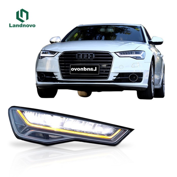 Landnovo hot sale Factory Outlet led headlight  for 2012-2018 Audi Q5 A6 A6L 4G Allroad hatchback f
