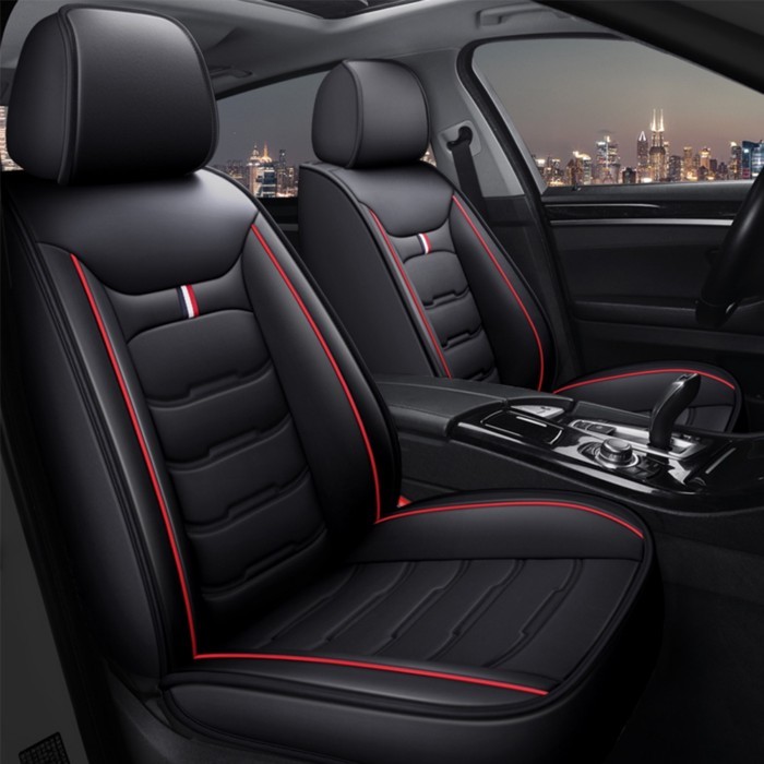 Leather Car Seat cCver for Toyota Camry 40 50 Prius 20 30 Avensis T25 T27 Auris Aqua Corolla e150 P