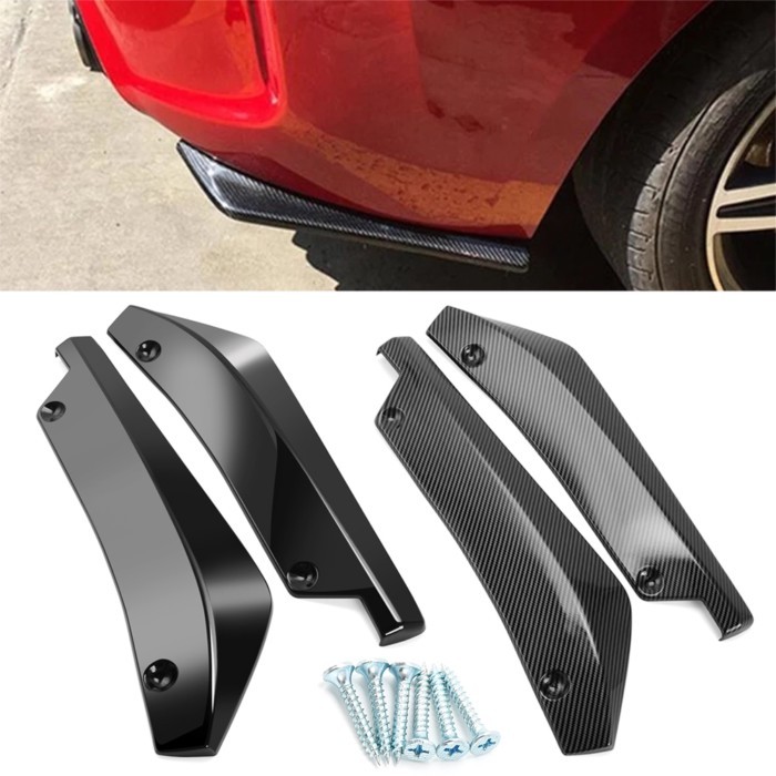 Car Rear Bumper Lip Diffuser Splitter for Mercedes Benz W212 W213 W205 AMG W177 V177 W247 W176 GLA