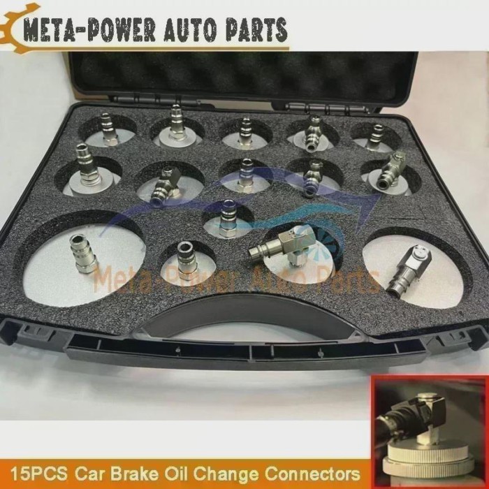 Full Set Car Brake Oil Changer Special Connector Automobile Brake Oil Changer Joint Adapter For VW