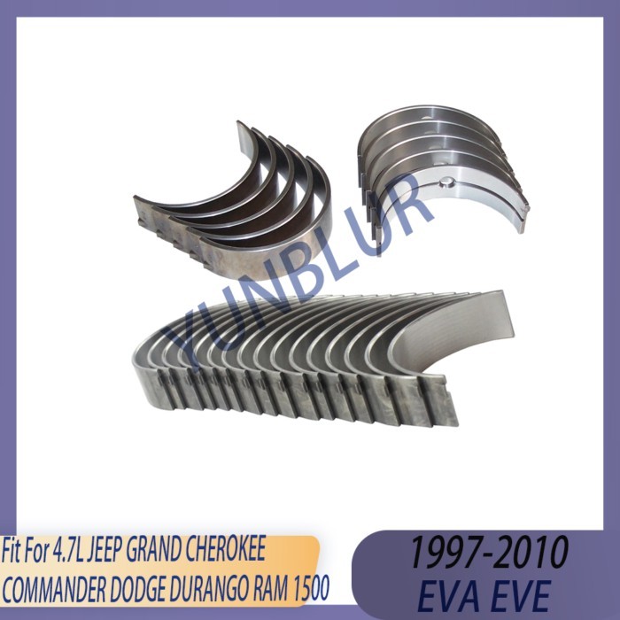 STD Engine Main & Connecting Rod Bearing Set Fit 4.7 L EVA EVE GAS 97-10 For CHRYSLER ASPEN DODGE D