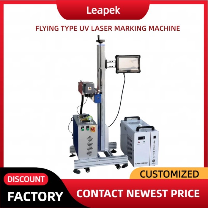 Uv Laser Marking Machine / 3w 5w Desktop Uv Laser 5w Flying Marking Machine Glass Laser Marking Mac