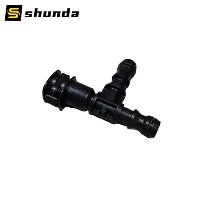 99762820700 95562820500 Three Pipe Joint Water Jet Cleaner T-piece of Headlight Washer Hose For Por