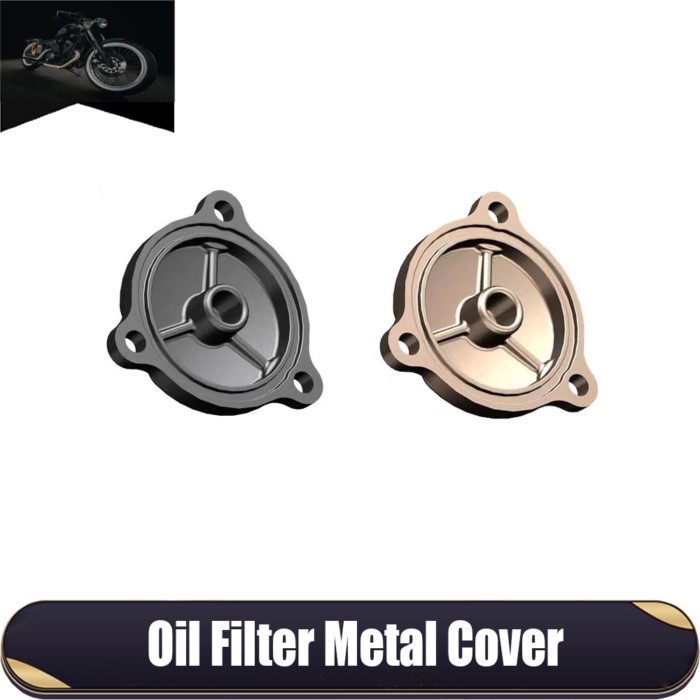 Motorcycle Oil Filter Metal Cover For Zontes G1-125 ZT125-G1 ZT125 ZT125-U 125-Z2 125-U1