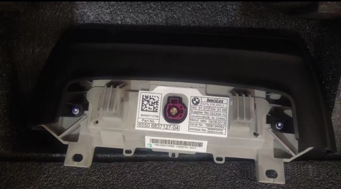 6.5 inch Screen Part No. 6550 6837127 6837128 for 2018-2022 B-M-W X1 X2 EVO APX2 LCD display