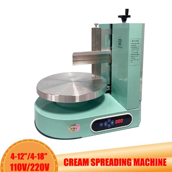 Round Cake Cream Coating Filling Machine Birthday Cake Spreading Machine Bread Cream Decoration Spr
