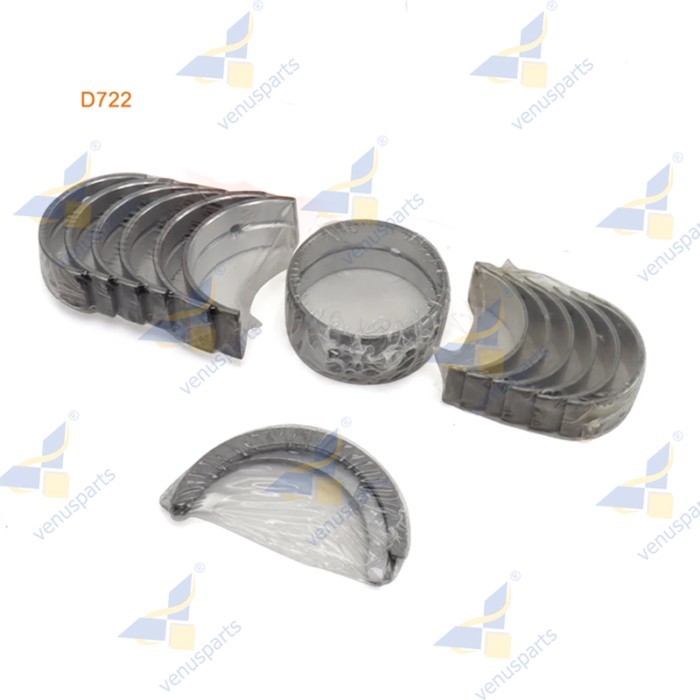 D722 Crankshaft Main Bearing & Connecting Rod Bearing  For Kubota Engine