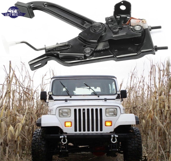 5093656AA Car Emergency Brake Pedal Assembly for Jeep Wrangler YJ-CJ6 CJ7 CJ8 Parking Brake 5300915