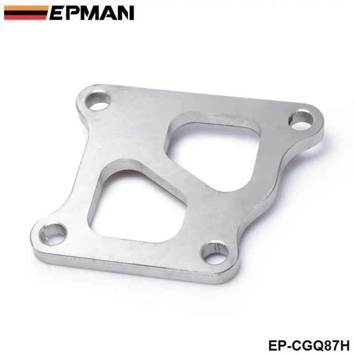 EPMAN Performance Turbo Exhaust Pipe Flange For Mitsubishi EVO VIII Turbo Flange 3/8" 4G63 EP-CGQ87