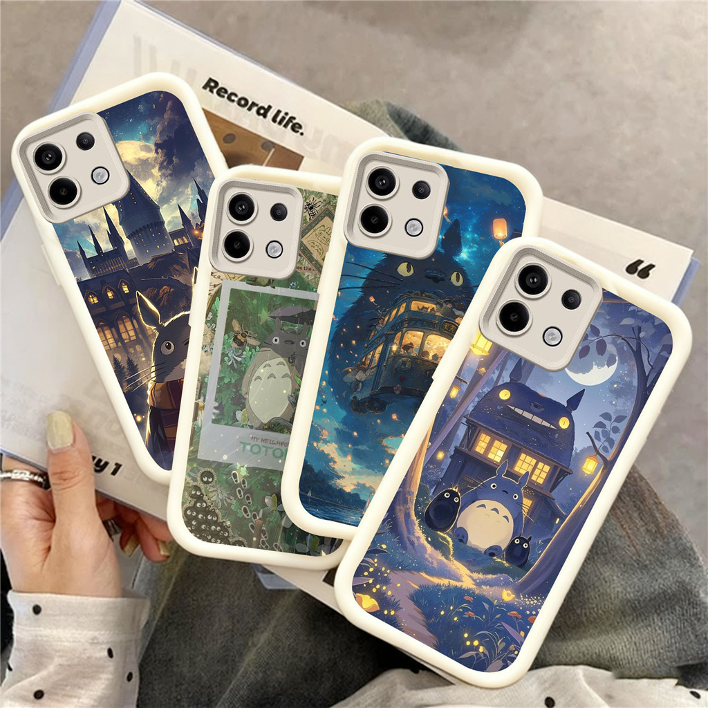 WA43 Totoro สําหรับ Hp ชุบ Infinix Smart Note 40 5 6 8 Ram2 7 Ram3 Plus Pro 5G วัสดุ TPU