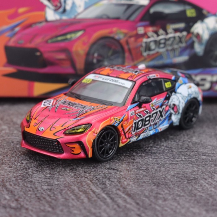 Tuoyi POPRACE 1: 64 Toyota GR86 1087X Fleet Zhang Zhanhe Polar Bear รถรุ่น