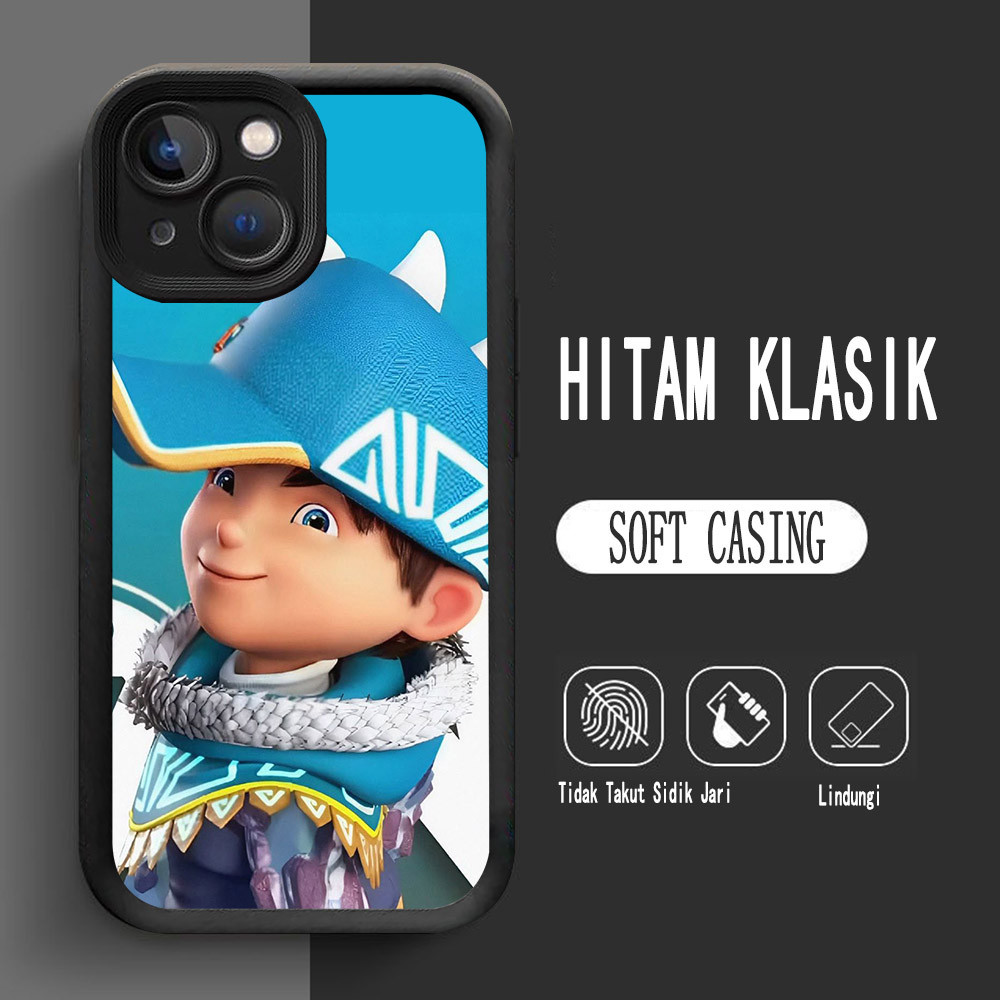 เคสสําหรับ iPhone X 17 15 XR XS 16 Pro Max Soft L-25 ใหม่ Bobiboy