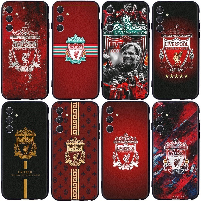 Samsung S6 S7 Edge S7 S8 S8 Plus S9 ความเข้ากันได้ TPU Soft Shell Case Liverpool FC
