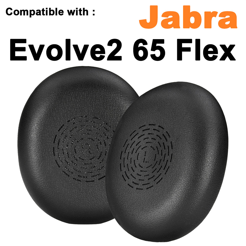 เหมาะสําหรับ Jabra Evolve2 65 Flex เปลี่ยนหูฟังฟองน้ํา earflap แผ่นรองหูฟัง