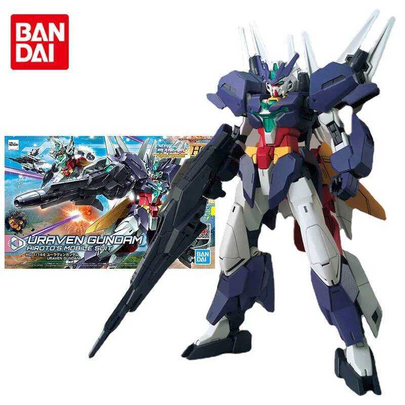 Bandai Gundam Model Kit Anime Figure HGBD:R 1/144 PFF-X7II/U7 Uraven Gundam Genuine Gunpla Anime Ac