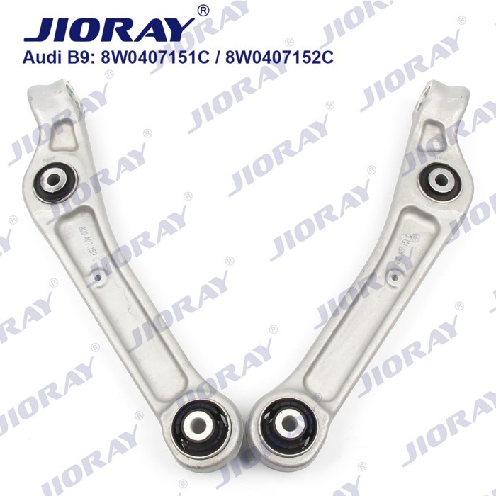 JIORAY Pair Front Lower Suspension Control Arm Support Arm For Audi A4 B9 8W2 8WH 8W5 A5 F53 F57 F5