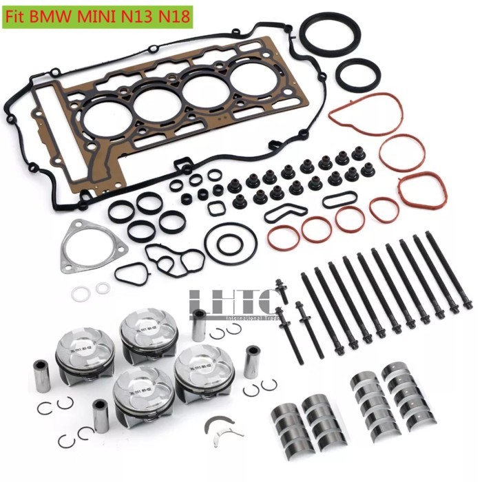 Set 1.6L Engine Overhaul N13 N18 Repair kit STD For BMW 118i F20 F30 MINI Cooper S R55 R56 R60 1.6T