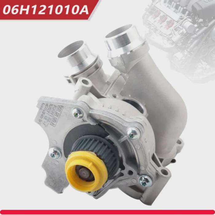 1pcs Aluminum cooling water pump EA888 GEN2 06H121010A 06H121026CN For Audi A3 A4 Q5 TT VW CC Tigua