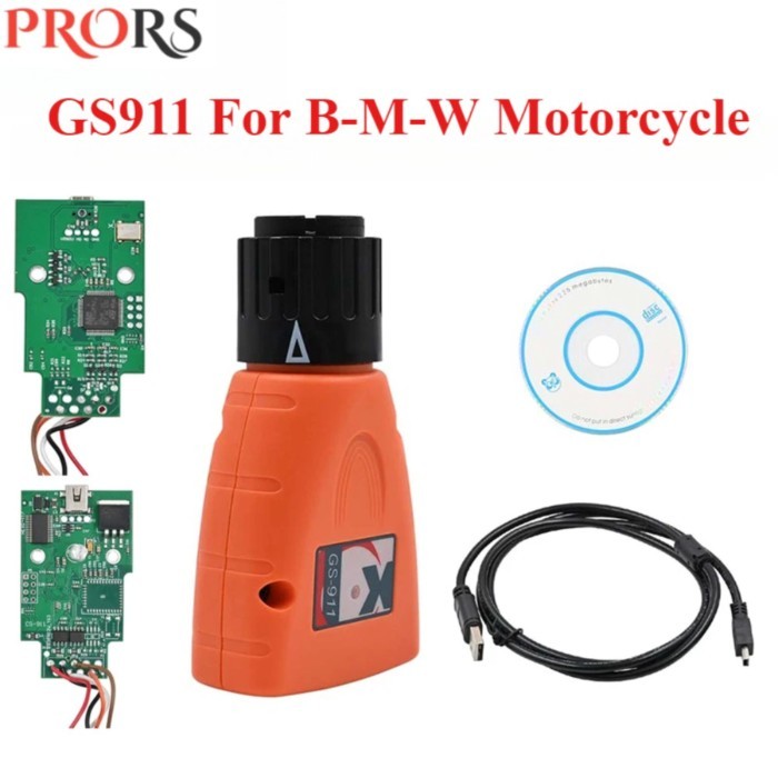 2024 Professional GS-911 V1006.3 for B-M-W Motocycle Car Diagnostic Tool Emergency OBD Code Reader