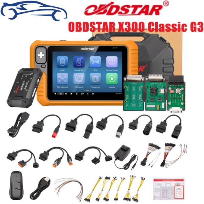 OBDSTAR X300 Classic G3 A1+A2 (KEY MASTER G3) Key Programmer and Key Sim 5 In 1 Key Simulator and M