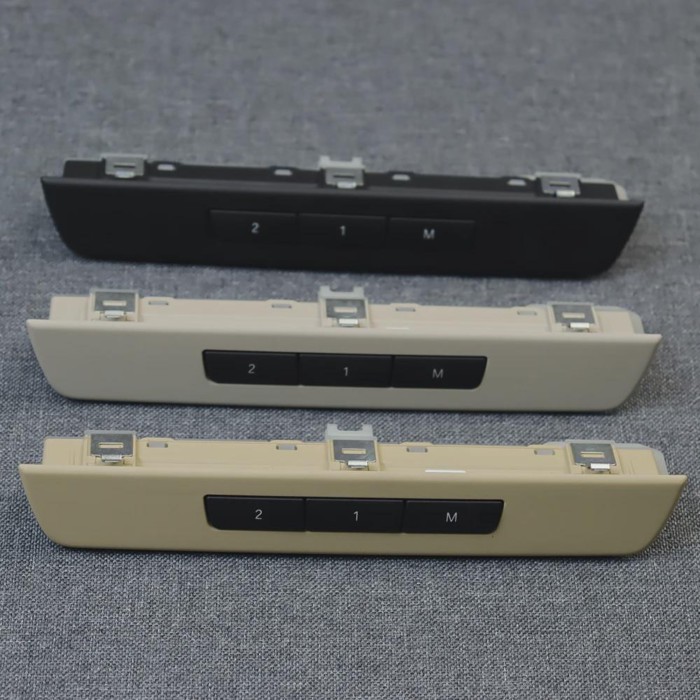 For BMW 5 series F07 F10 F18 7 series F01 F02 F03 Front Right Seat Memory Switch Black Beige Grey